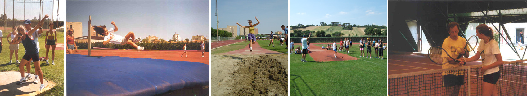 Ragazzi durante le attivit� sportive